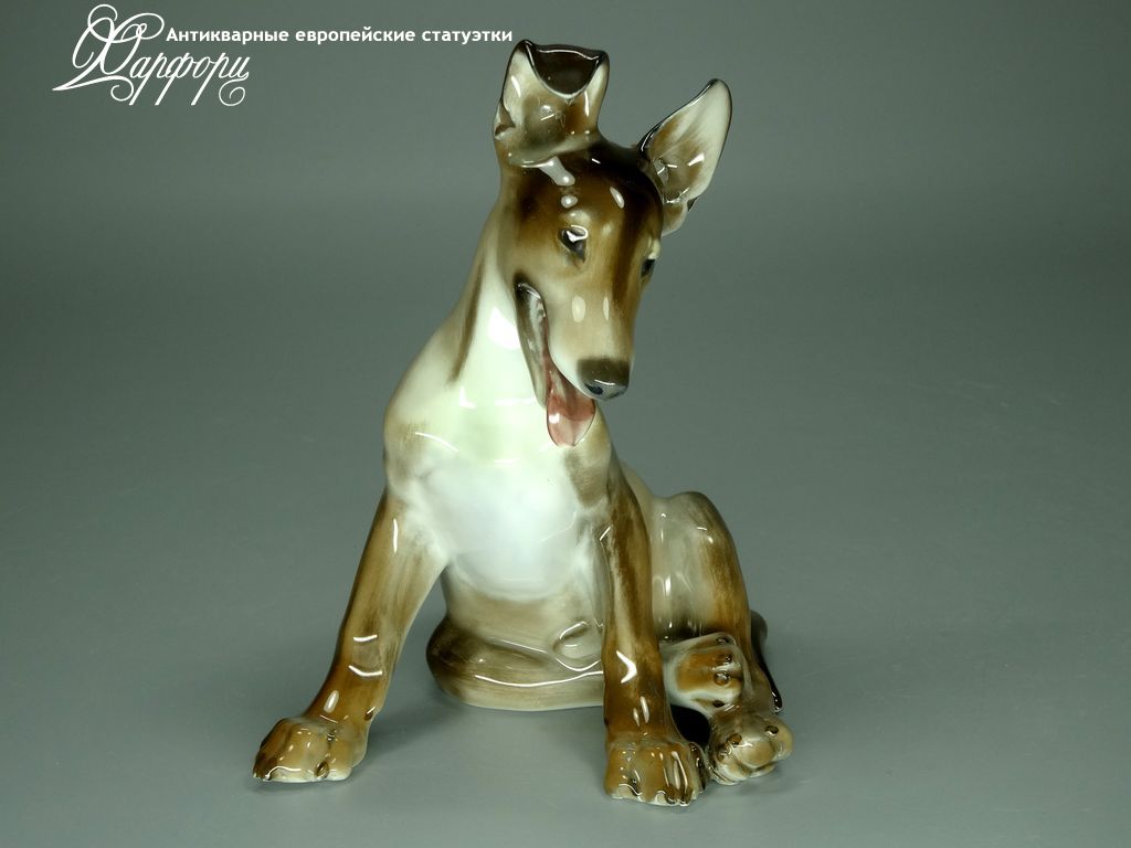 Купить фарфоровые статуэтки Rosenthal, Щенок овчарки, Германия